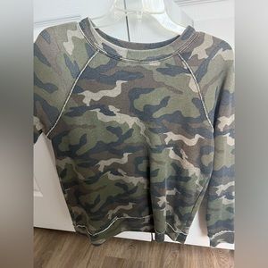 oversized camo sweatshirt